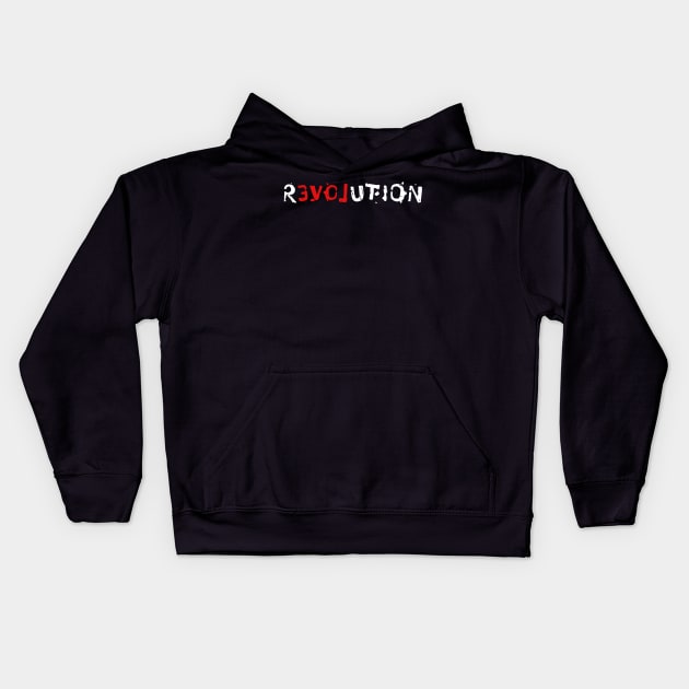 rEVOLution Kids Hoodie by KRUMULUS